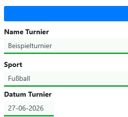 Stap 1: Toernooi aanmaken