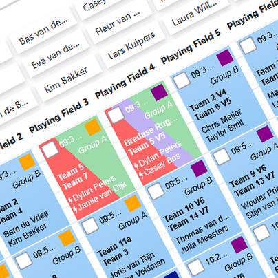 Assign referees to matches